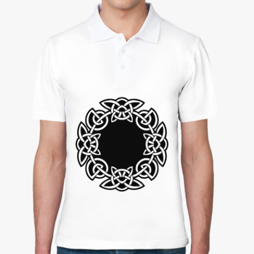 Рубашка поло с принтом Кельтский орнамент
