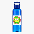 Прозрачная спортивная бутылка