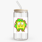 Банка с бамбуковой крышкой