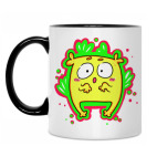 Кружка двухцветная