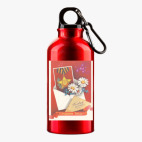 Металлическая бутылка 400 мл UV-DTF