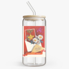 Банка с бамбуковой крышкой