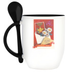 Кружка с ложкой