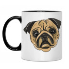 Кружка двухцветная