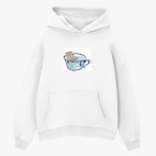 Толстовка худи оверсайз