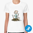 Женская спортивная футболка