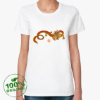 Женская футболка органик