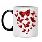 Кружка двухцветная