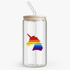 Банка с бамбуковой крышкой