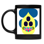 Кружка цветная UV-DTF