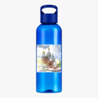 Прозрачная спортивная бутылка