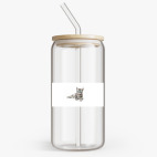 Банка с бамбуковой крышкой