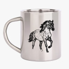 Кружка металлическая