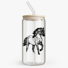 Банка с бамбуковой крышкой