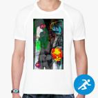 Мужская спортивная футболка