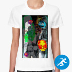 Женская спортивная футболка