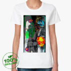 Женская футболка органик