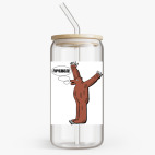 Банка с бамбуковой крышкой