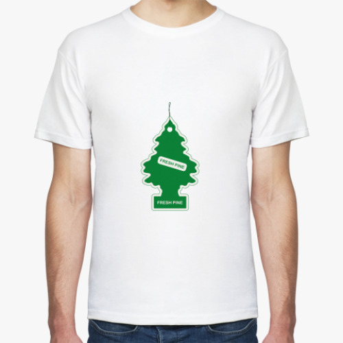 Футболка с принтом Освежитель