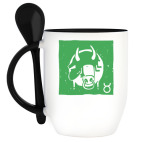 Кружка с ложкой