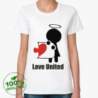 Женская футболка органик