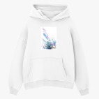 Толстовка худи оверсайз