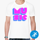 Мужская спортивная футболка