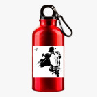 Металлическая бутылка 400 мл UV-DTF