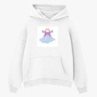 Толстовка худи оверсайз