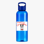 Прозрачная спортивная бутылка