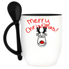 Кружка с ложкой