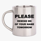 Кружка металлическая