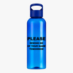 Прозрачная спортивная бутылка