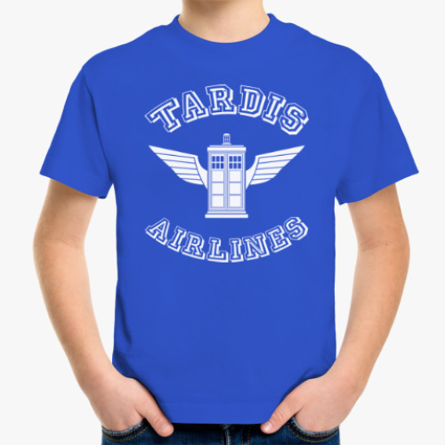 Детская футболка Tardis Airlines
