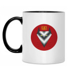 Кружка двухцветная