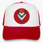 Кепка Trucker, красная Волкъ