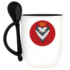 Кружка с ложкой