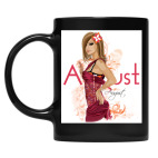 Кружка цветная UV-DTF