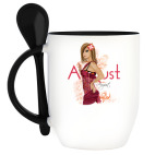 Кружка с ложкой