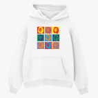 Толстовка худи оверсайз