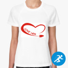 Женская спортивная футболка