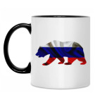 Кружка двухцветная