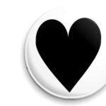 Сердце  25 мм