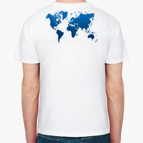 Футболка Карта мира