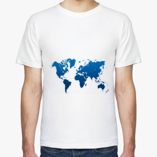 Футболка Карта мира