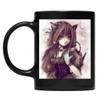 Кружка цветная UV-DTF