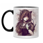 Кружка двухцветная