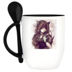 Кружка с ложкой