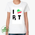 Женская футболка органик