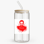 Банка с бамбуковой крышкой